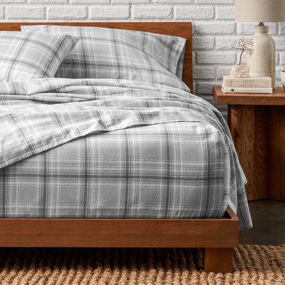 Print Flannel Sheet Set
