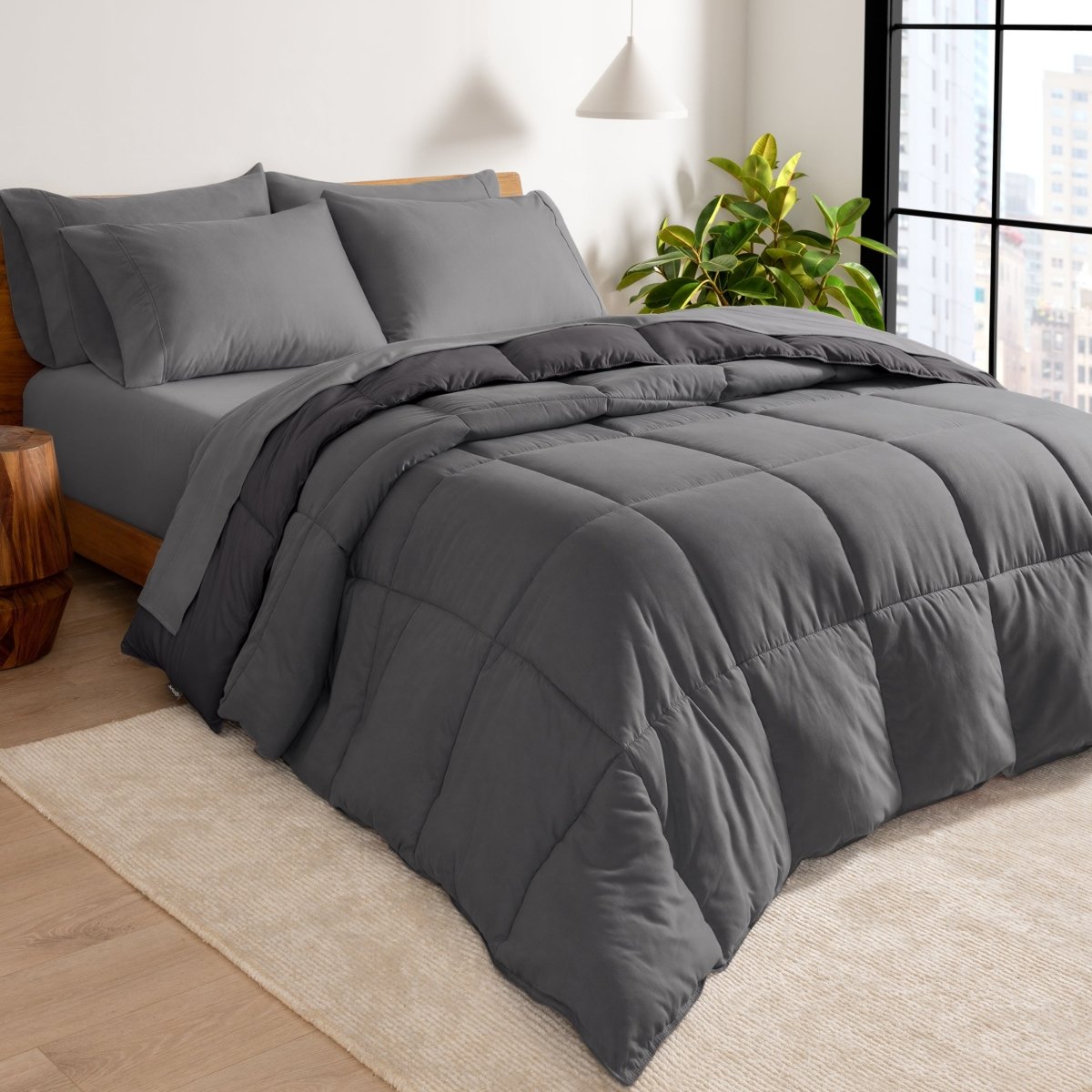 Ultra Soft Reversible Bed In A Bag - Bare Home - Bedding Bundle