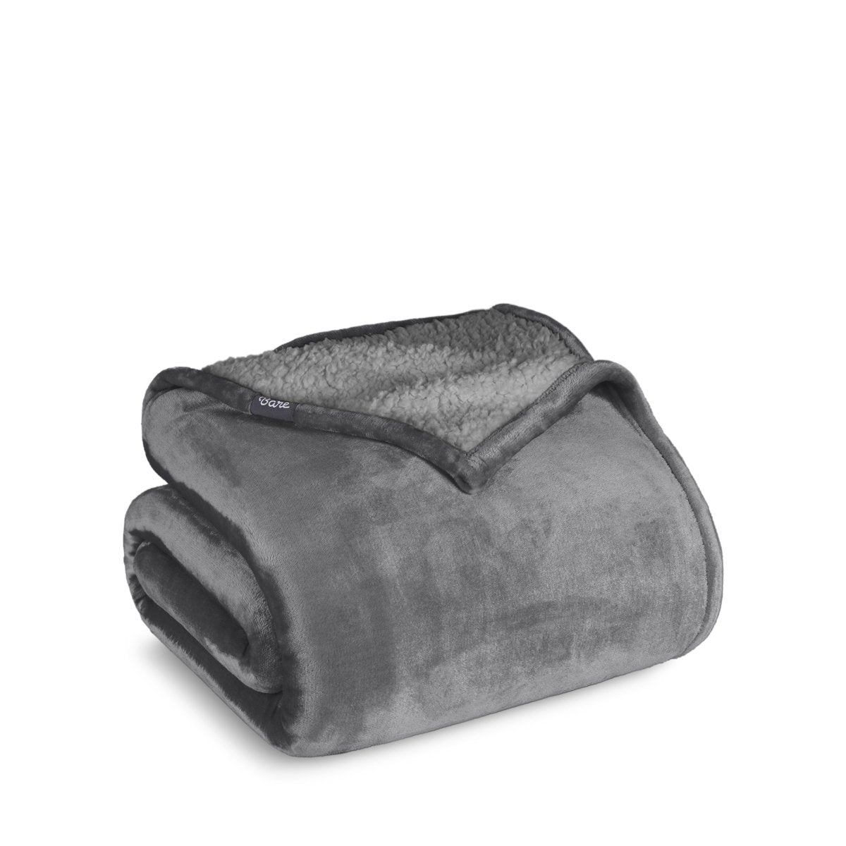 Sherpa blanket folded