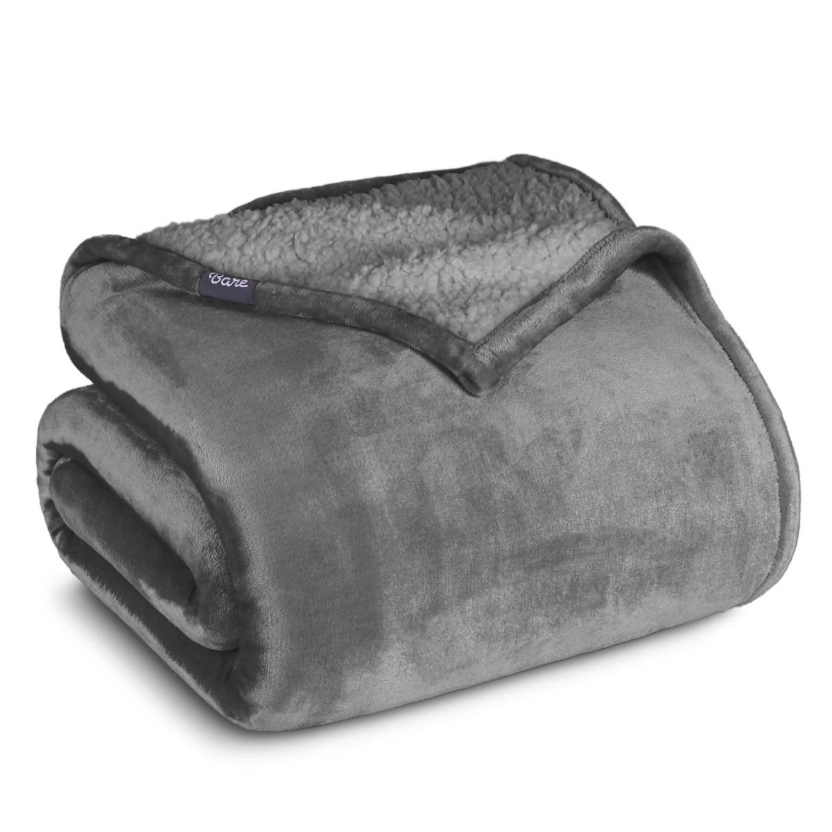 Sherpa blanket folded