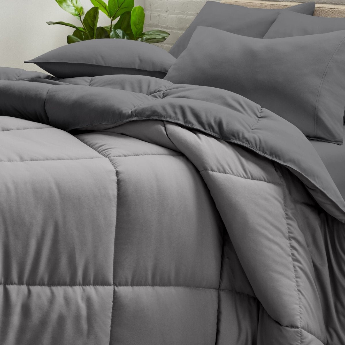 Ultra Soft Reversible Bed In A Bag - Bare Home - Bedding Bundle