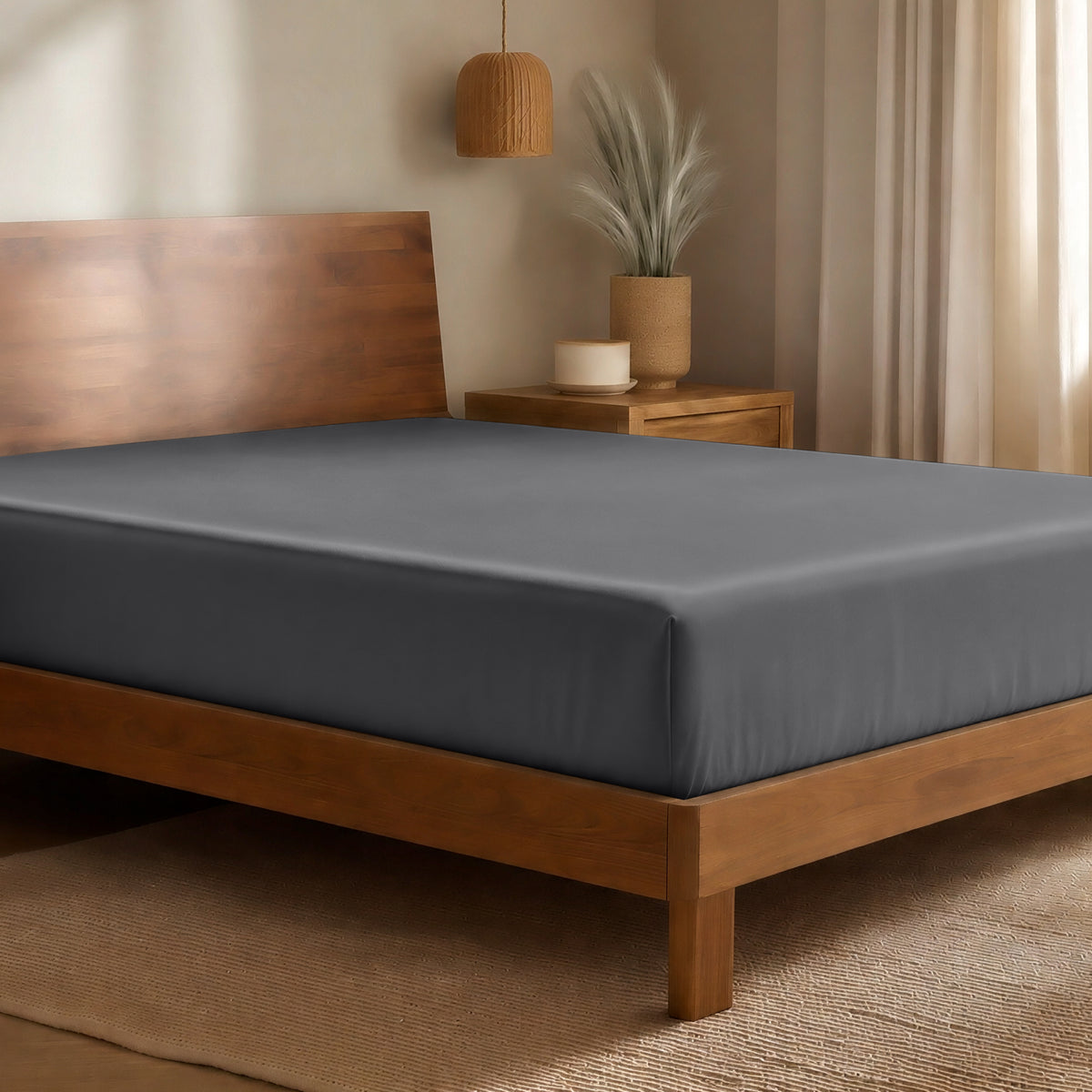 Rayon From Bamboo Fitted Sheet - Bare Home
