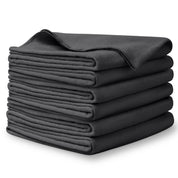 A stack of flannel receiving blankets