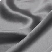 Close up of a silk pillowcase