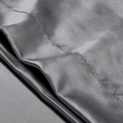 Close-up of pillowcase with envelope closure