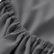 Close-up of fitted sheet