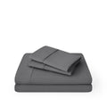 Grey sheet set folded and stacked