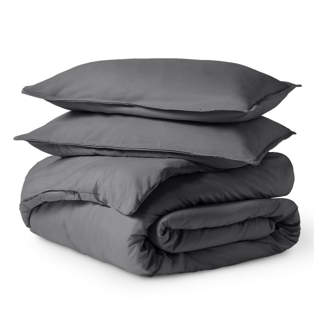 Microfiber Duvet Cover & Sham Set - Oversized Queen