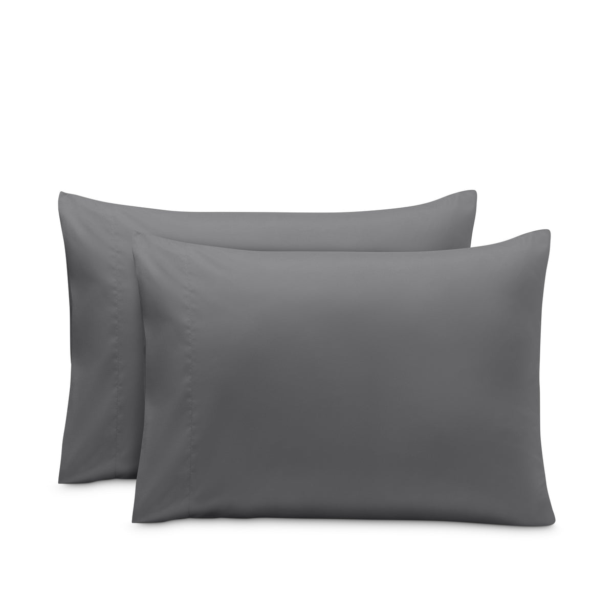 2 pillowcases on pillows