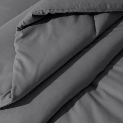 Close-up of comforter on a bed