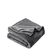 Microplush blanket folded neatly