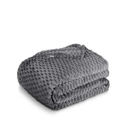 Waffle blanket folded