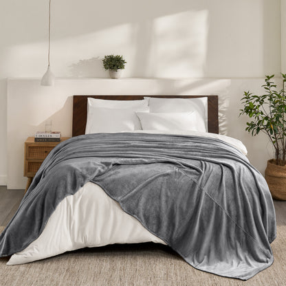 Giant microplush blanket