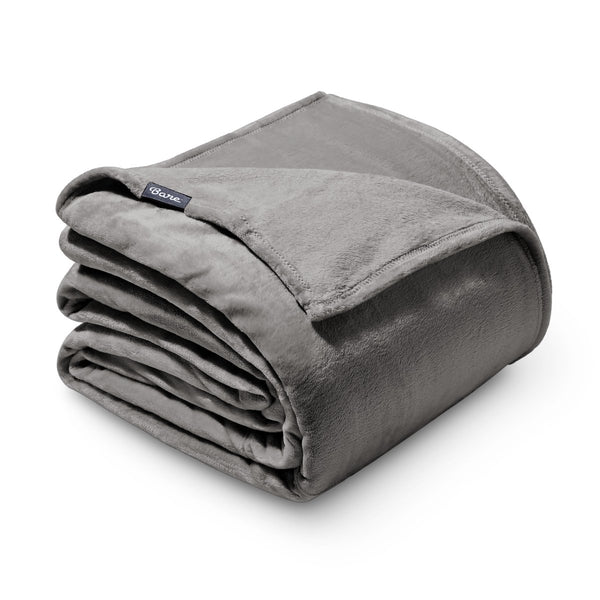 Giant microplush blanket folded