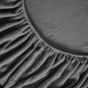 Close-up of a fitted sheet