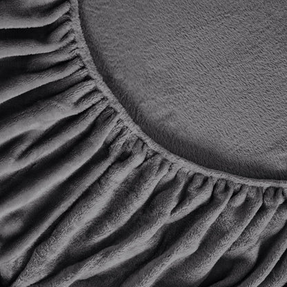 Close-up of a fitted sheet
