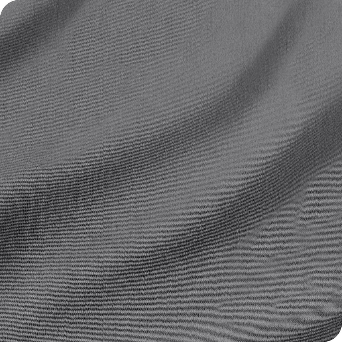 Close up of the sateen sheet set fabric