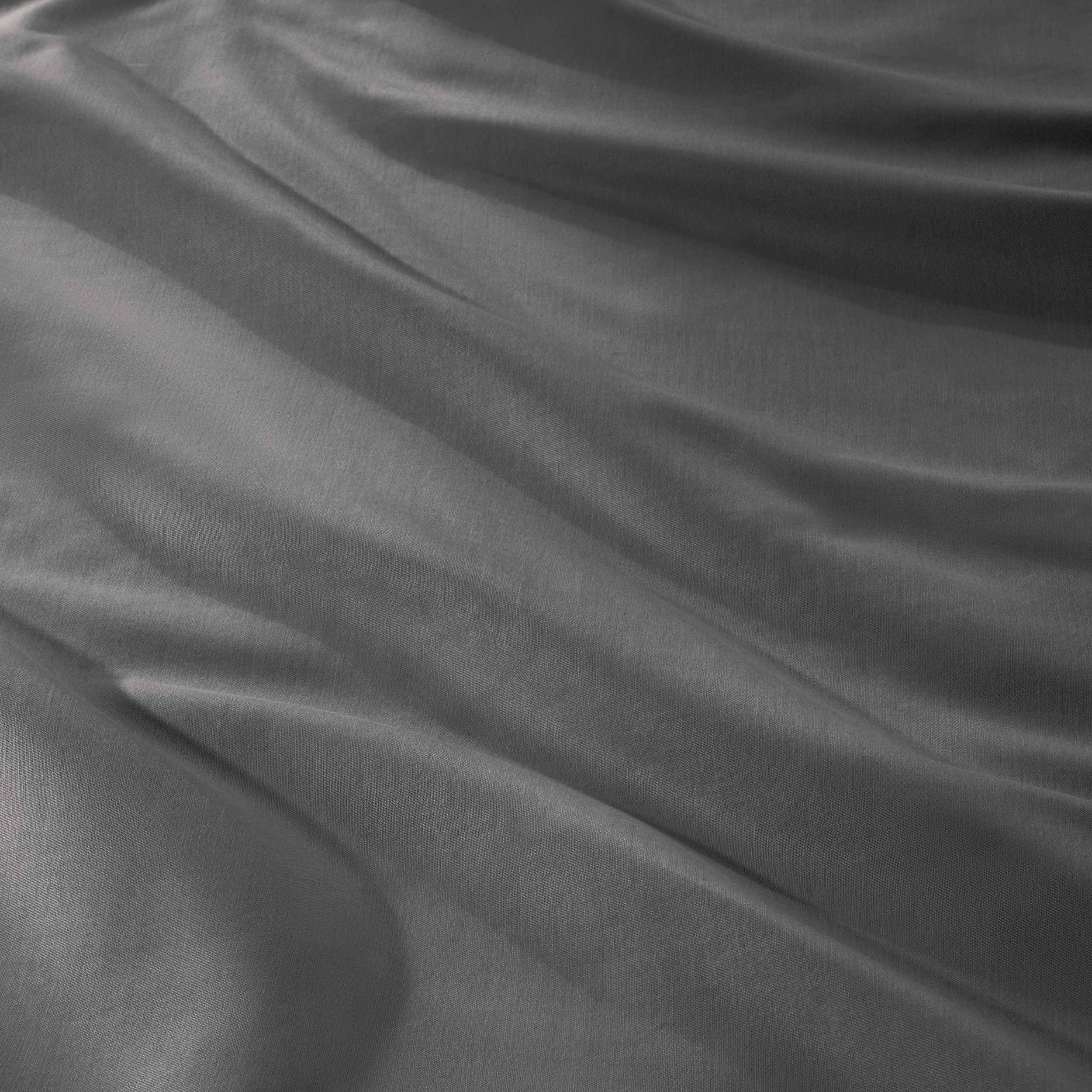 Sateen fabric with a soft texture