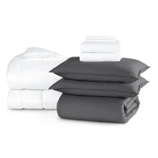 Percale bundle stacked to show what is included