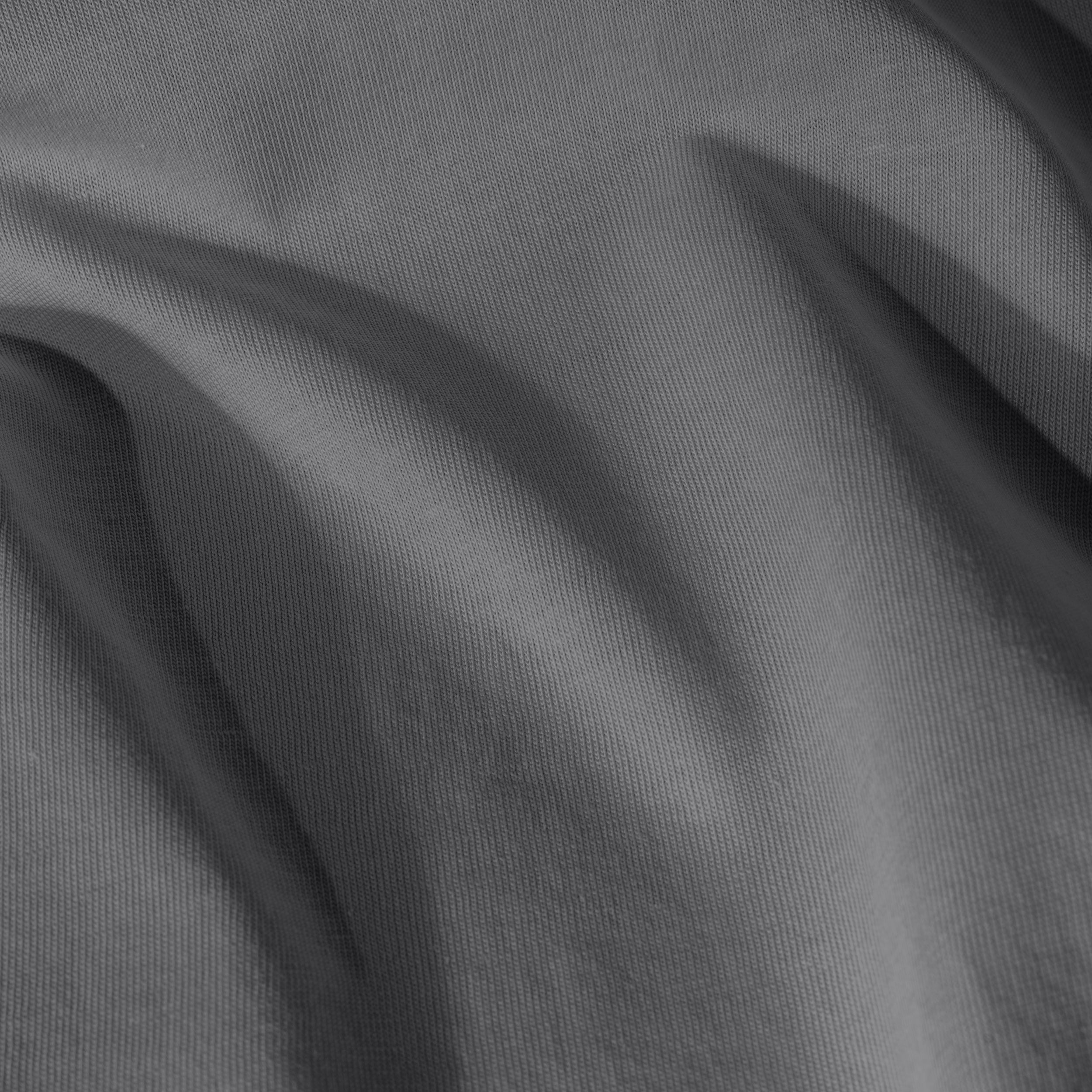 Close-up of jersey fabric with folds