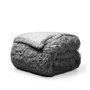 Shaggy duvet folded