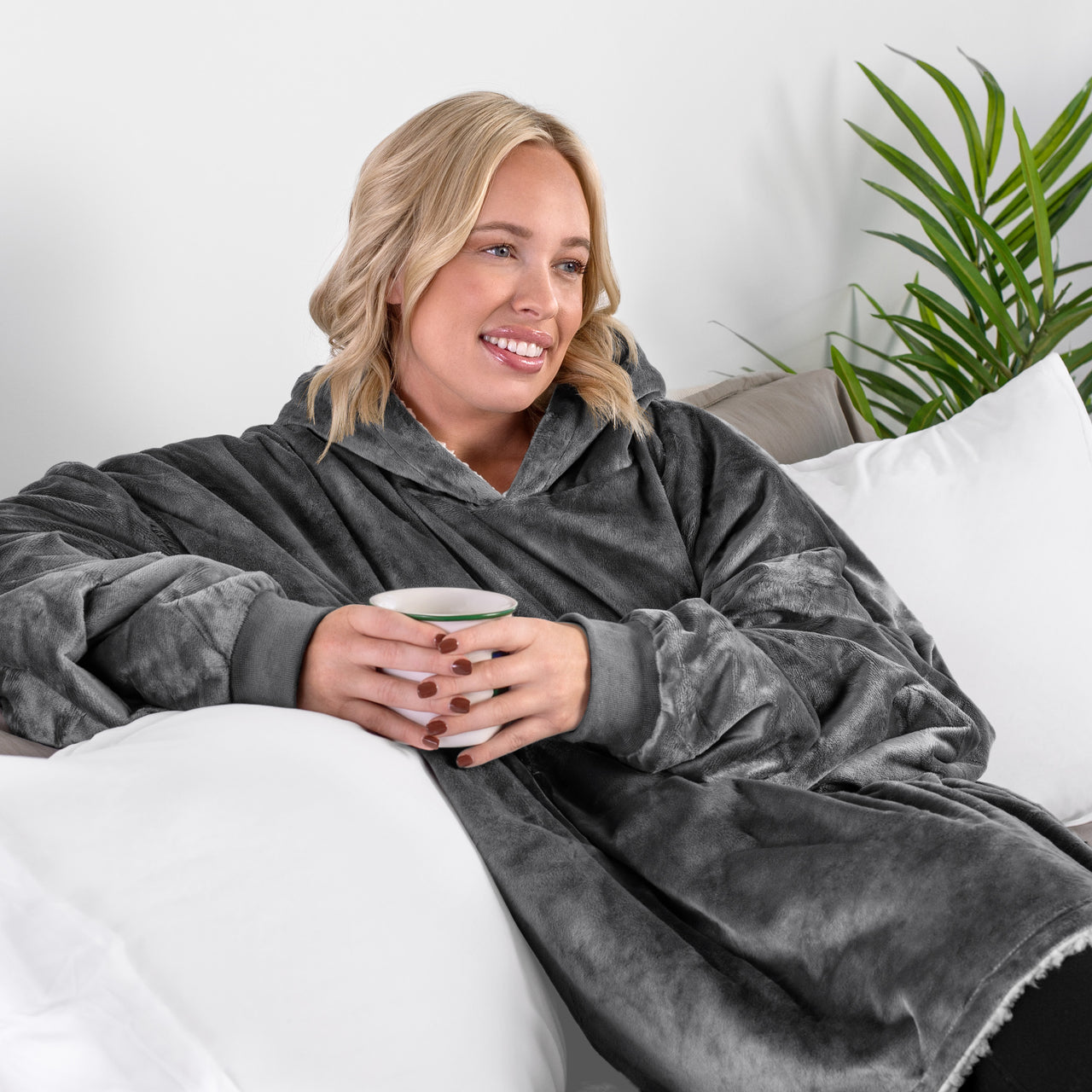 Bare® Home  Sherpa Wearable Blanket