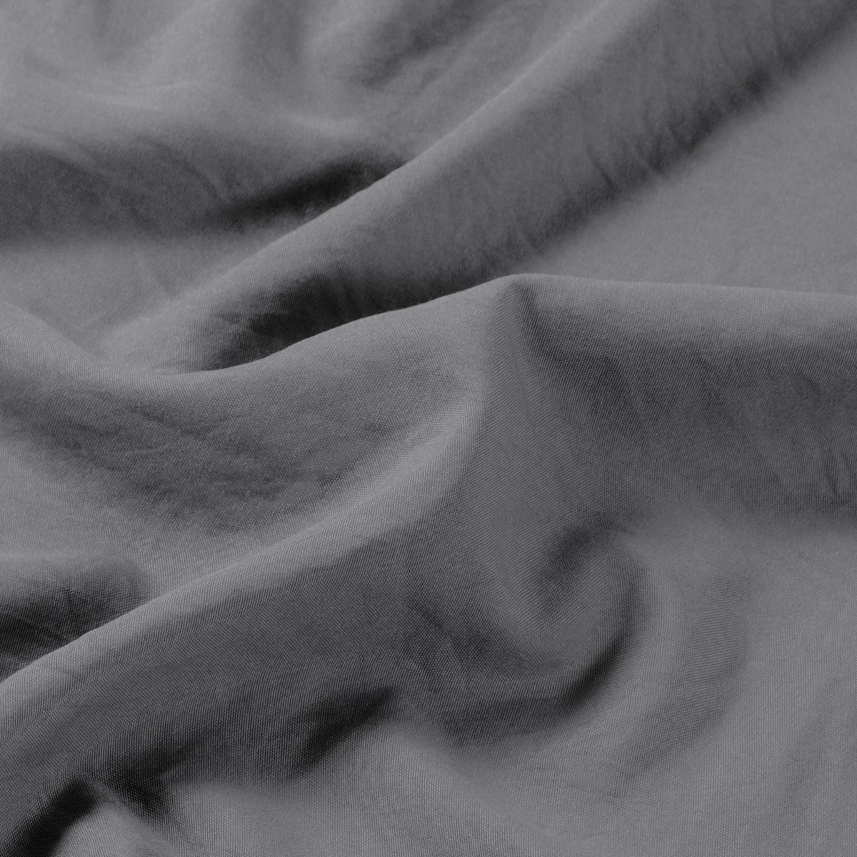 Close-up of washed fabric with folds