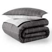 Down Alternative Box Stitch Comforter Set