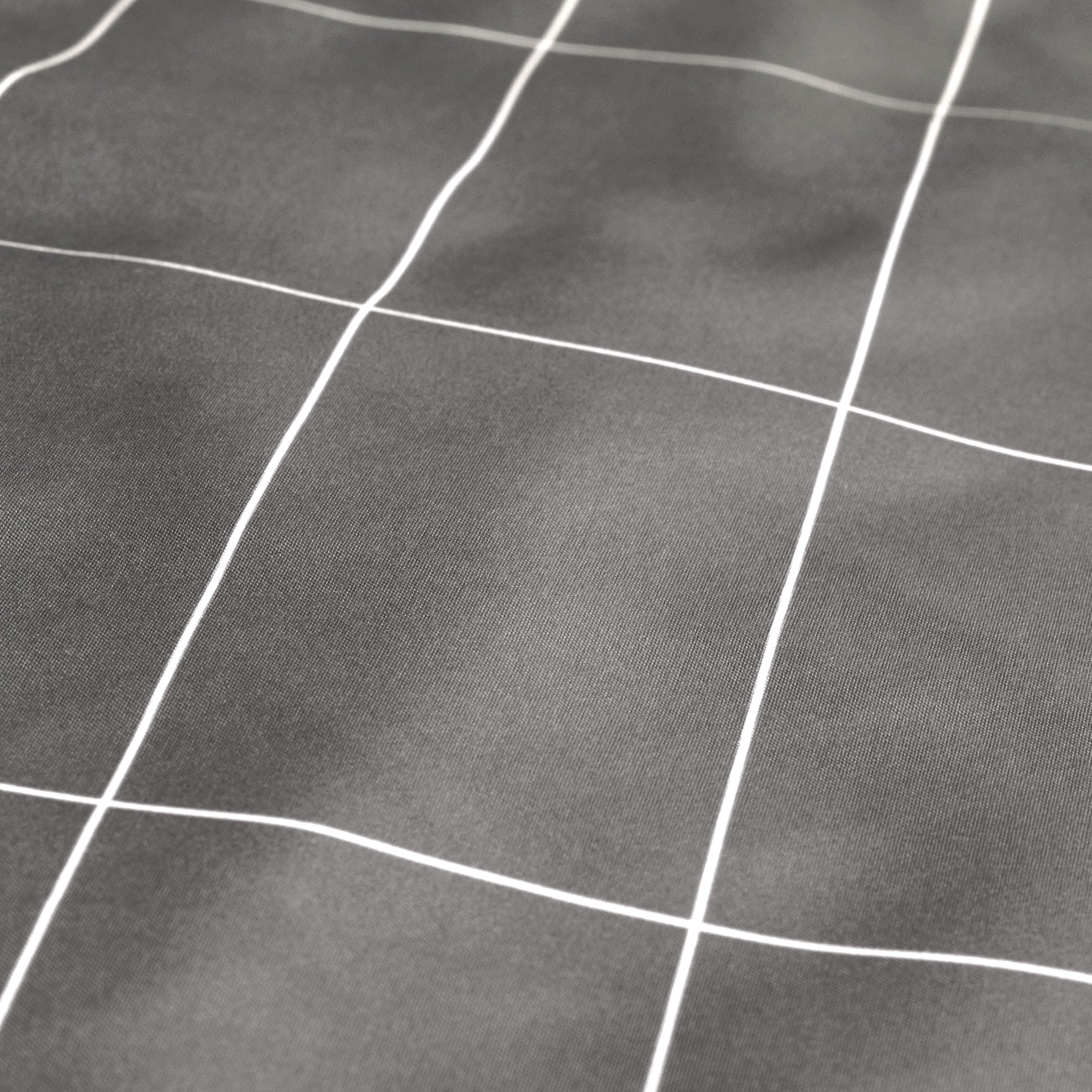 Close up of a microfiber flat sheet