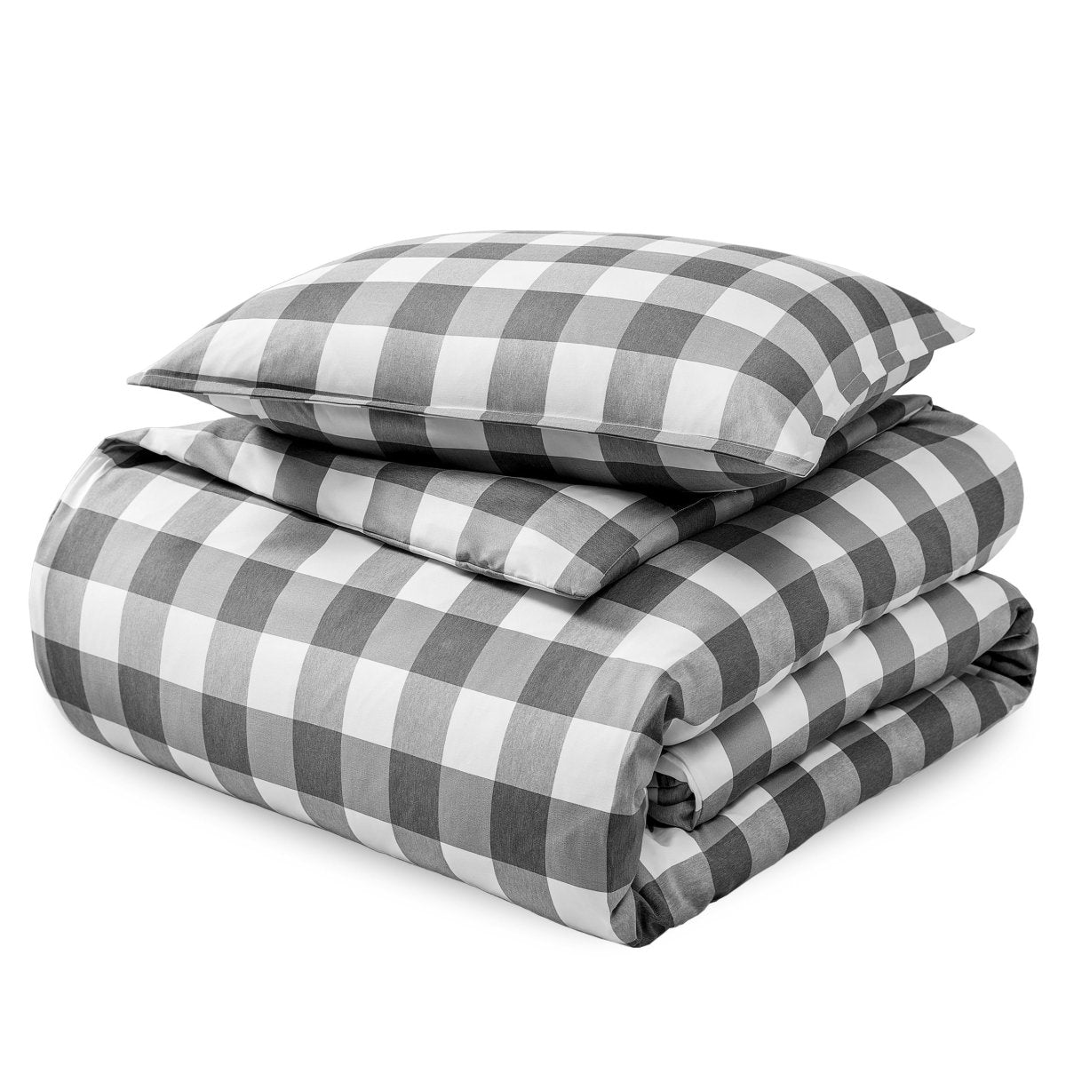 Microfiber Duvet Cover & Sham Set - Heather - Bare Home