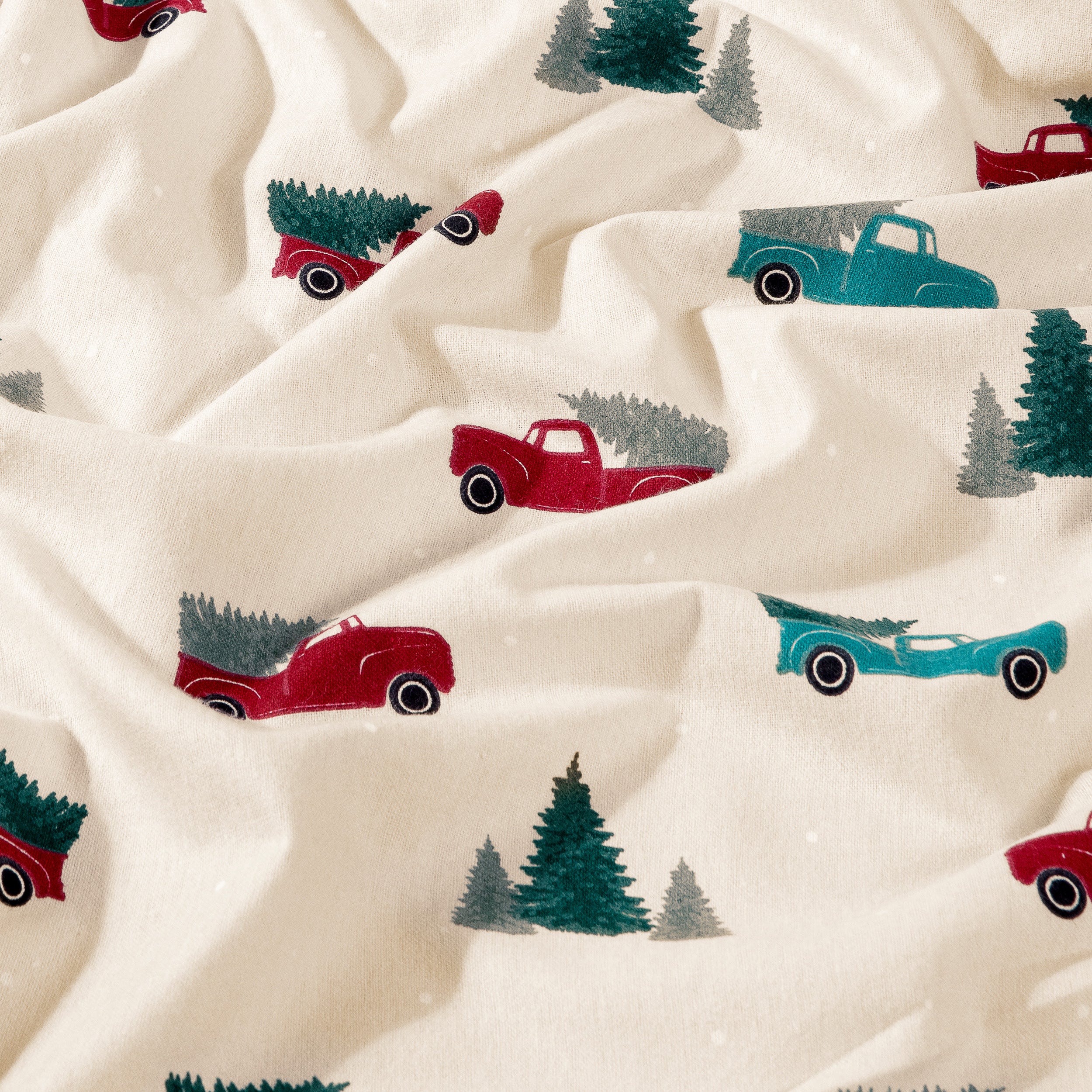 Print Flannel Sheet Set