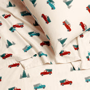 Print Flannel Sheet Set