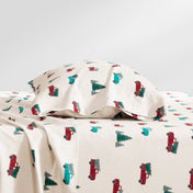 Print Flannel Sheet Set