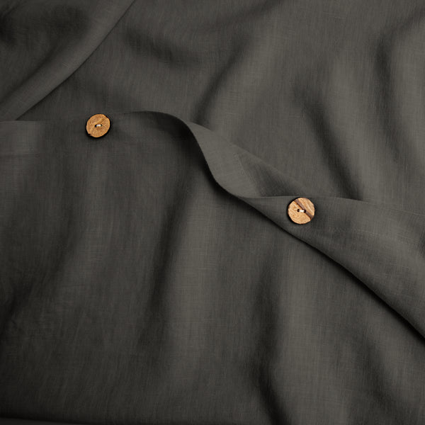 Images Extended Content Linen Duvet Set