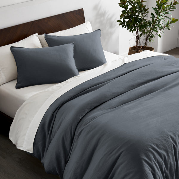 Images Extended Content Linen Duvet Set 2