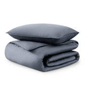Tencel duvet cover set on a white background
