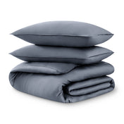 Tencel duvet cover set on a white background