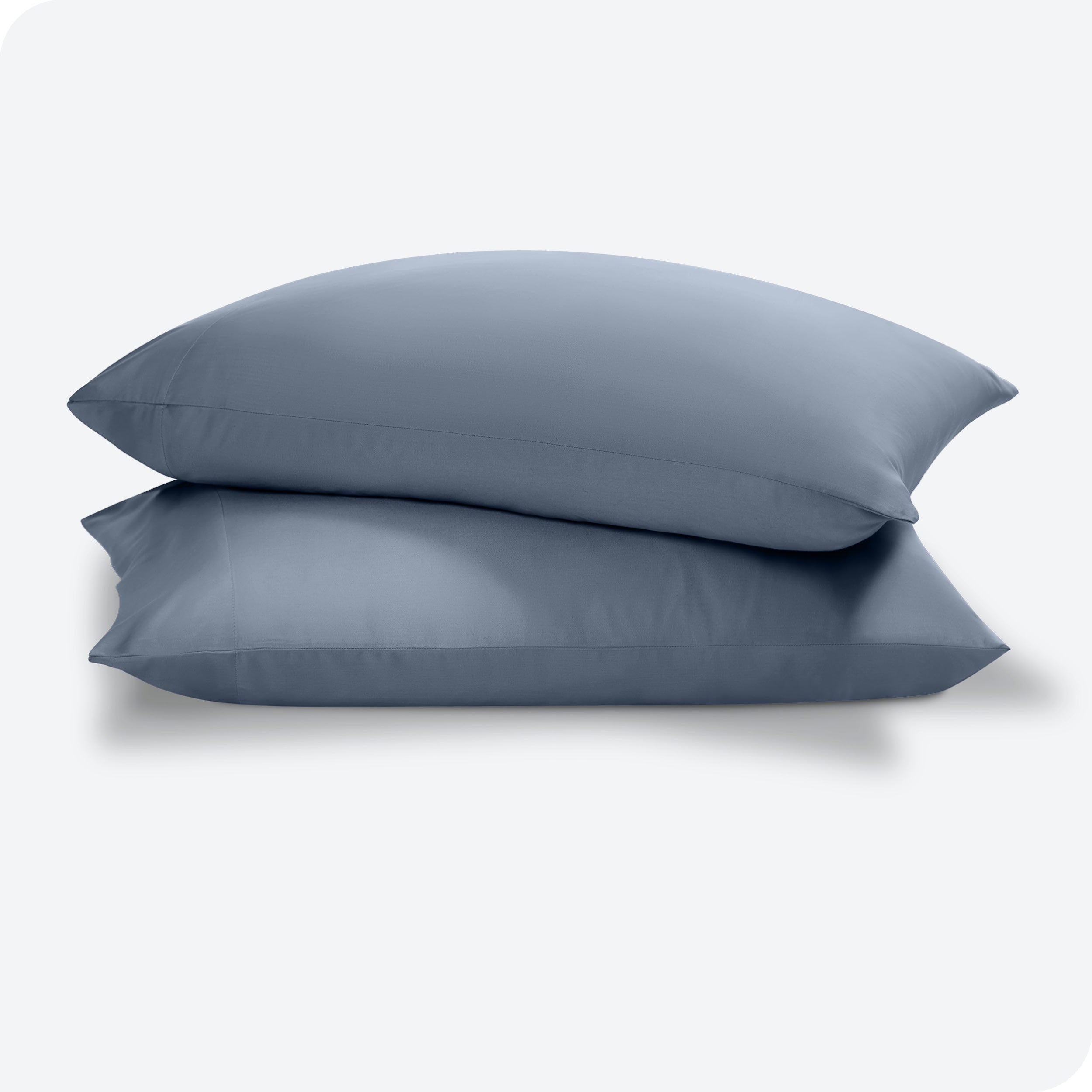 Two TENCEL™ pillowcases stacked