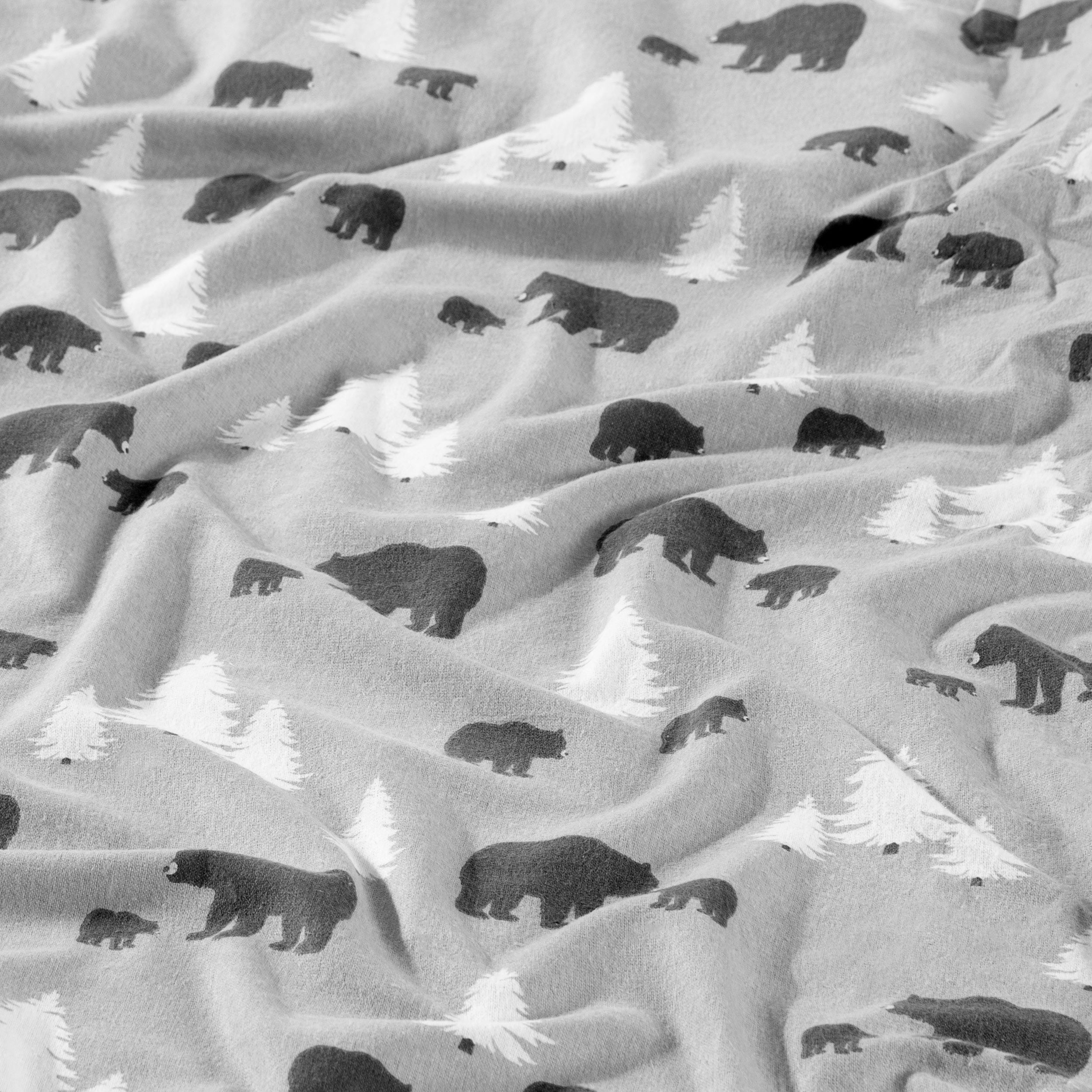 Print Flannel Sheet Set