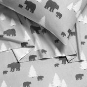 Print Flannel Sheet Set