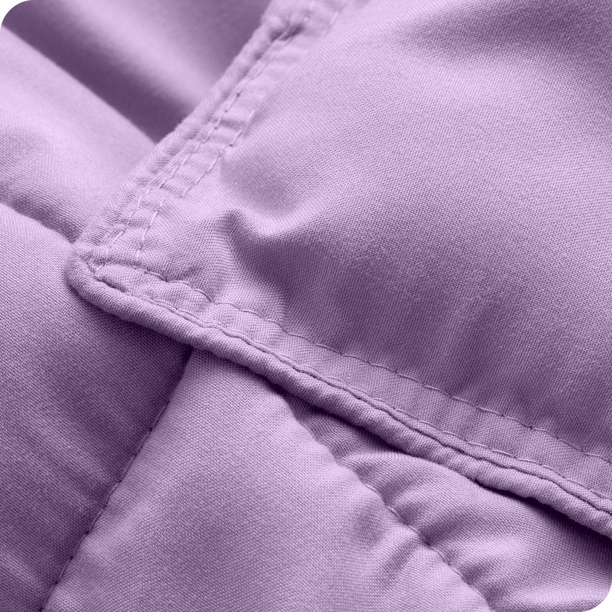 Down Alternative Box Stitch Comforter Set