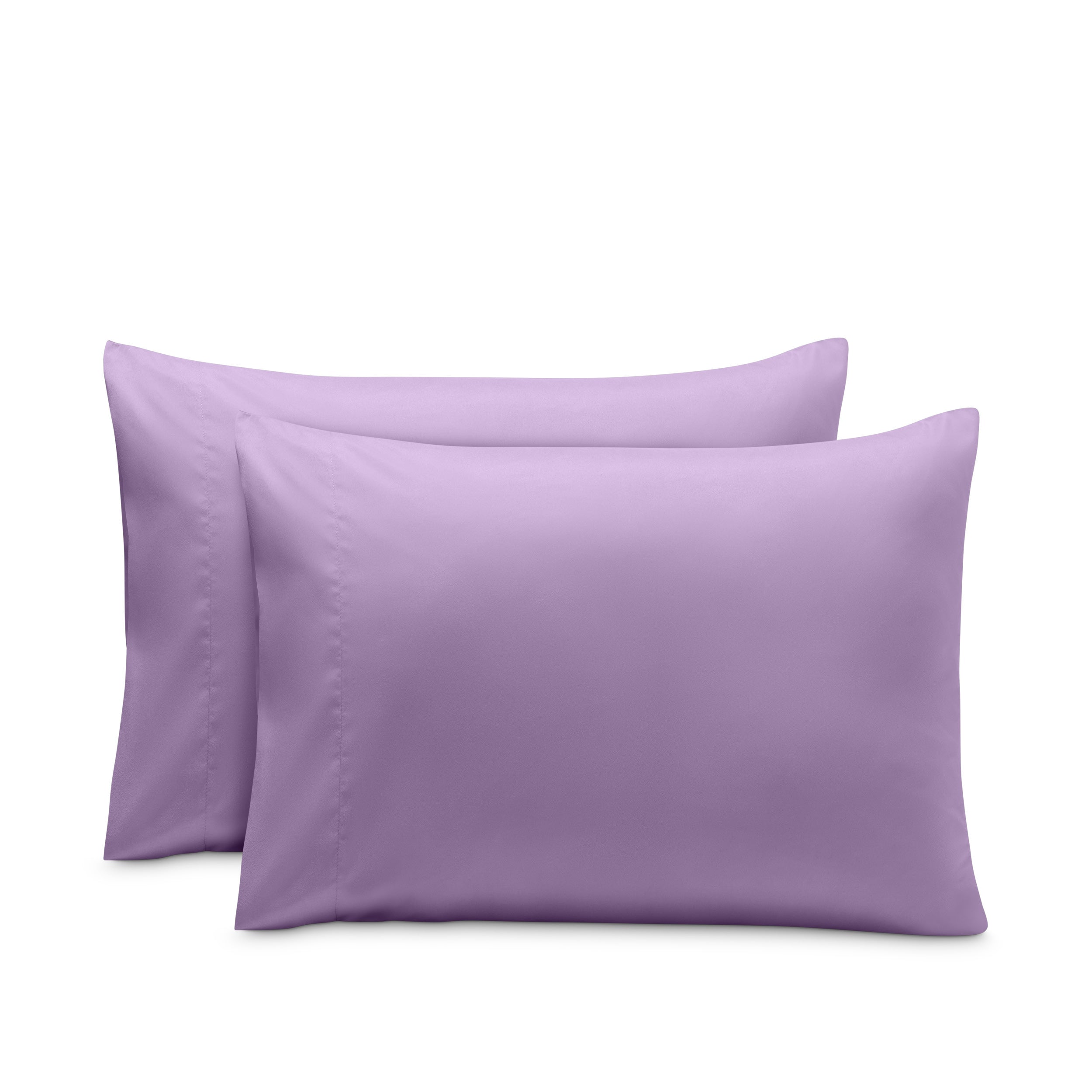 2 pillowcases on pillows