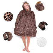 Person wearing a Bare Homey with close-up inserts on a white background