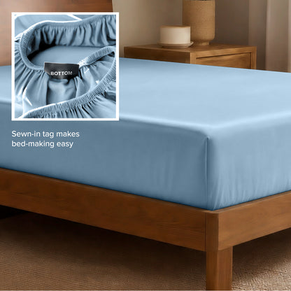 Rayon From Bamboo Fitted Sheet - Bare Home