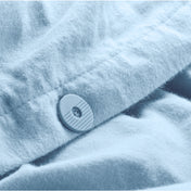 Cotton Flannel Duvet Cover & Sham Set