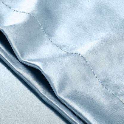 Close-up of pillowcase with envelope closure