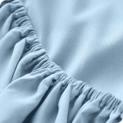 Close-up of fitted sheet