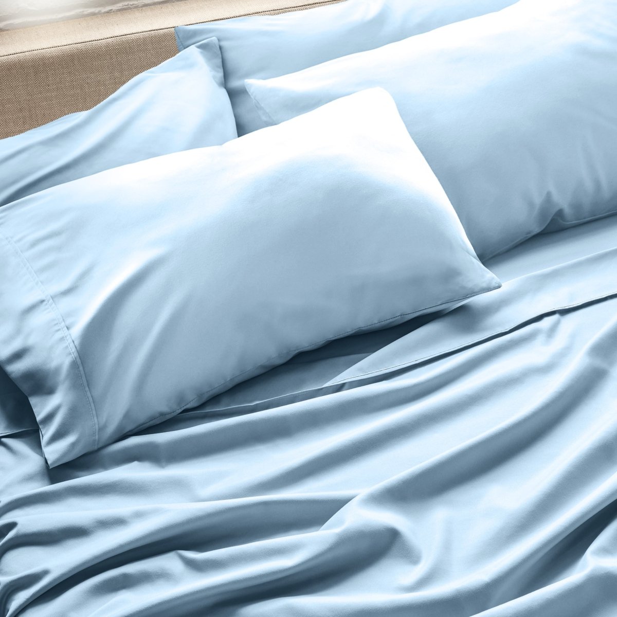 Ultra Soft Open End Pillowcase - 4 Pack - Bare Home - Pillowcases