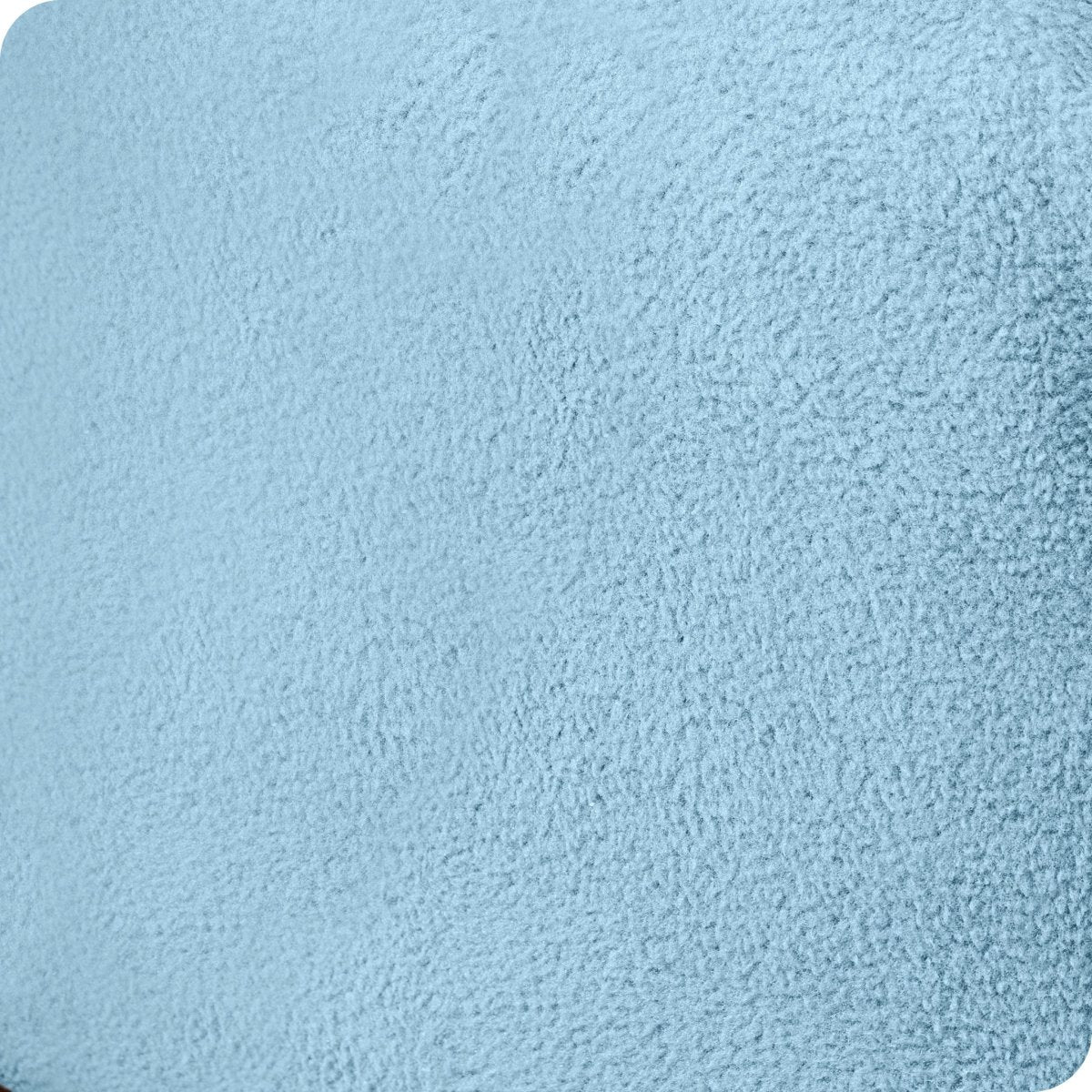 Close up of the fleece fitted sheet material
