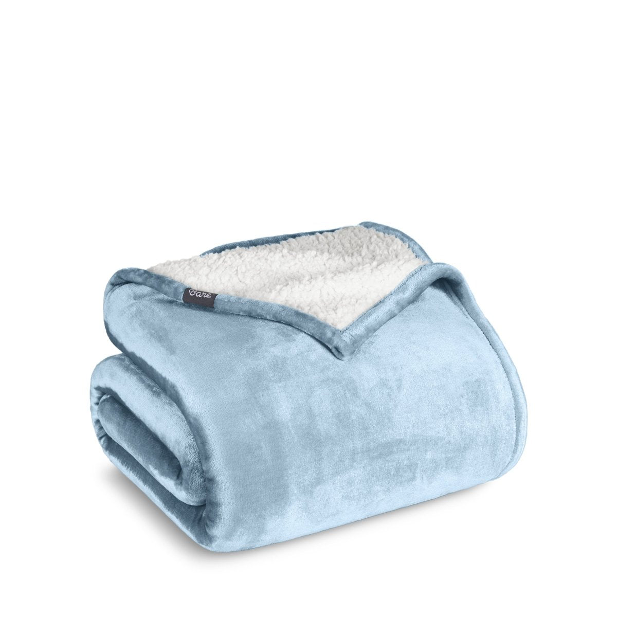 Sherpa blanket folded